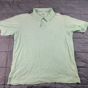 Columbia Mens XL Polo Shirt Green Short Sleeve Casual Outdoors Golf